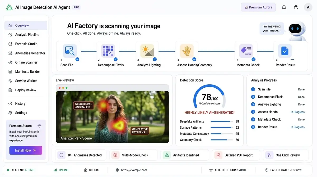 AI blog generator — example of the AI tool dashboard software